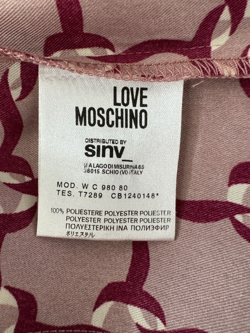 LOVE MOSCHINO Button Down Ruffle Shirt - Picture 7 of 8